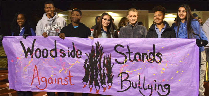 Woodside student STAND against bullying